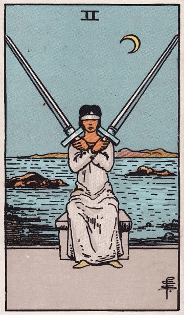 Двойка мечей в любви